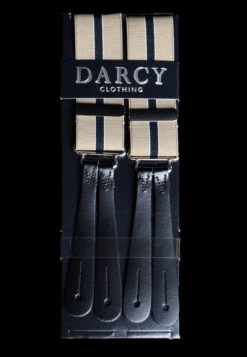 Striped Button-On Braces With Stamped Leather Ends (BR730) -Urban Mode Shop 11 4aa618b4 aeef 4c9b acf8 e317efe1ef77