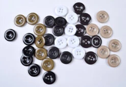 Pack Of 6 Traditional Braces Buttons (BU1)