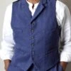Washed Cotton Drill Work Waistcoat (WC100)