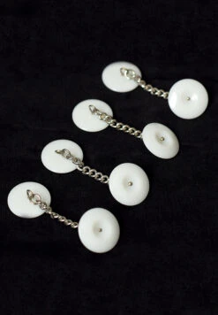 Set Of 4 Linked Butchers Buttons (BU6)