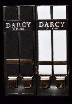 Clip-on Black Or White Braces (BR731BW)