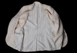Heavyweight Ivory Herringbone Fully Lined Linen Jacket (JA933) -Urban Mode Shop 3 9e55df40 0e2b 4874 ac3b d68b9b1fc8ea