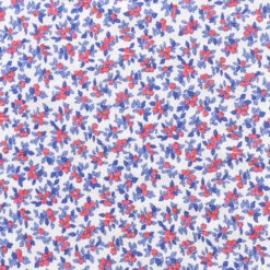 Blue And Red Sprig Liberty Jubilee Fabric (FD-LIB-14)
