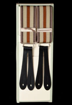 Striped Button-On Braces With Stamped Leather Ends (BR730) -Urban Mode Shop BrownSandStripe 540x ecba4e99 abbf 4ee2 aae8 4c5ea5b084e7
