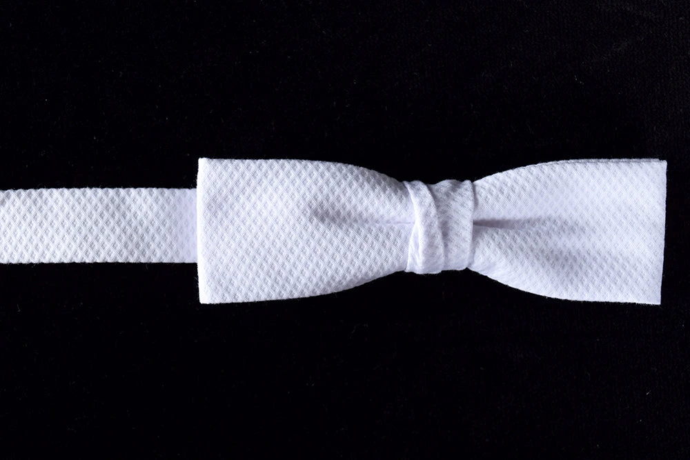 Edwardian Narrow Marcella Bow Tie - Ready Tied (CR5401) 1 Edwardian Narrow Marcella Bow Tie - Ready Tied (CR5401)