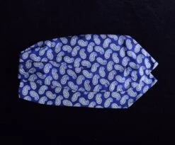 Silk Cravats (CR569) -Urban Mode Shop CR569 FrenchNavy 1