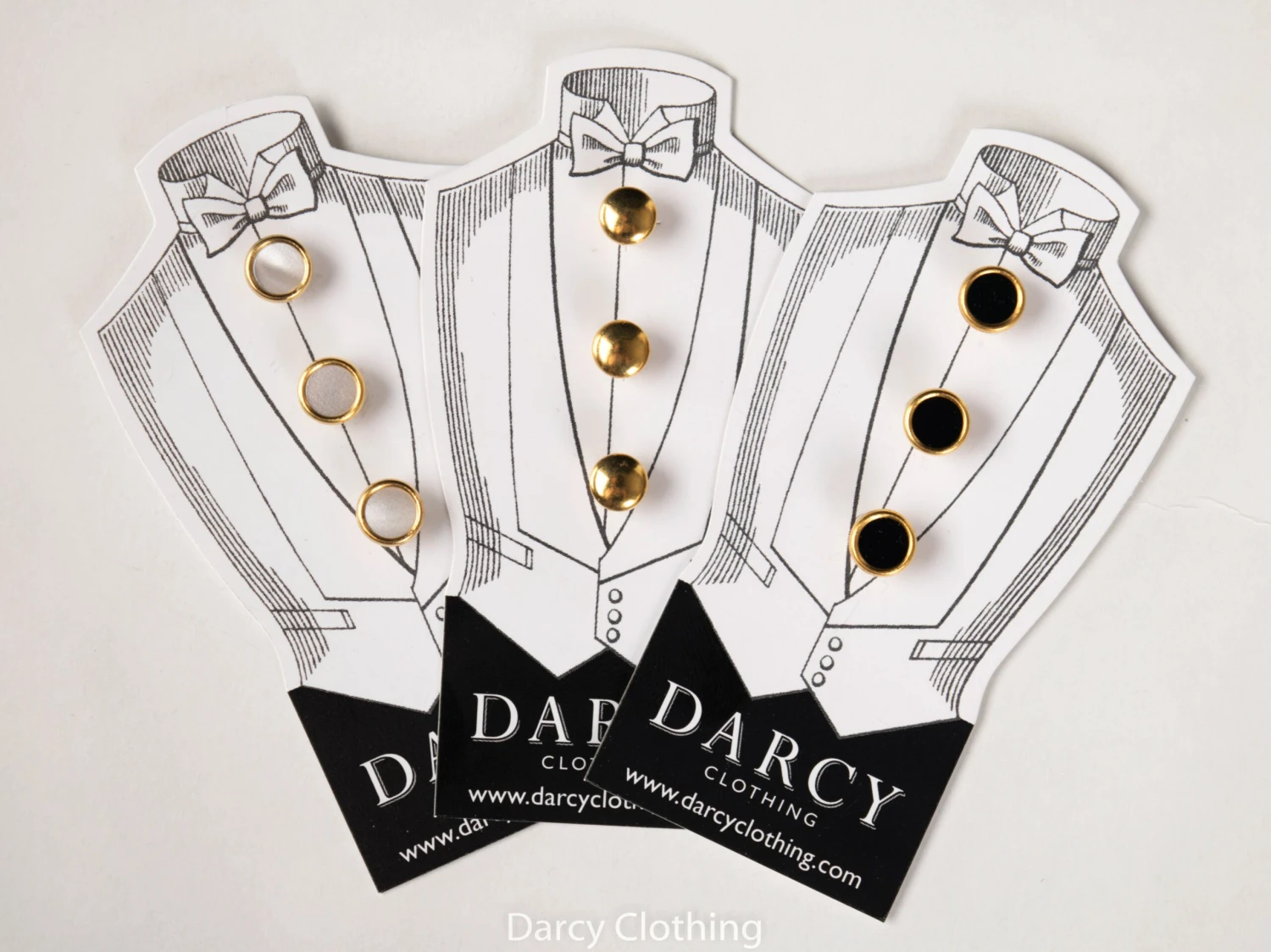 Set Of 3 Dress Studs (ST830) 1 Set Of 3 Dress Studs (ST830)