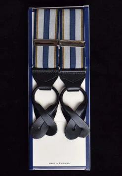 Striped Black Leather Runner End Button-On Braces (BR716) -Urban Mode Shop DSC 28743 21035e5b bd42 4158 b06d 4b627a69c554