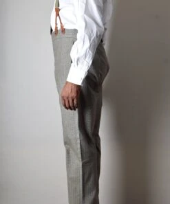 Olive/Blue Stripe Fishtail Back Trousers (TR305) -Urban Mode Shop Edit4 b374e456 e19c 4ef0 aee7 dfa7ddec06cd