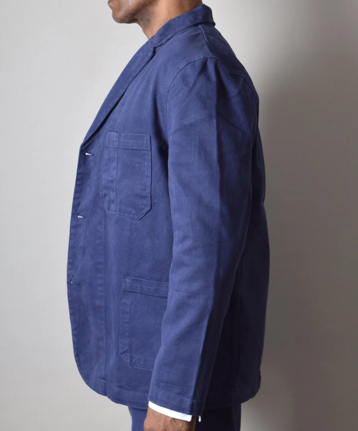 Washed Cotton Drill Work Jacket (JA100) 4 Washed Cotton Drill Work Jacket (JA100) - Image 4