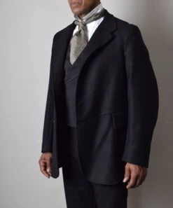 Black Late Victorian Coat (JA1880-002) -Urban Mode Shop Edit5 e2681aa2 b623 432f 8416 bf48f20e2f7e