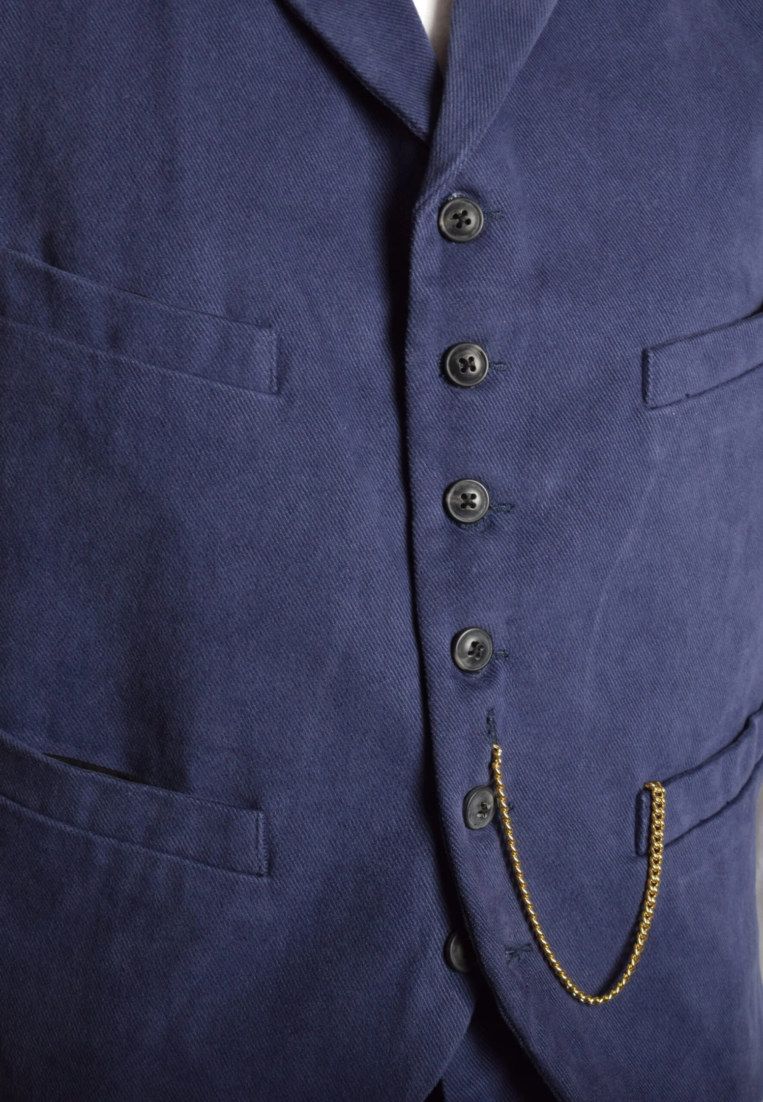 Washed Cotton Drill Work Waistcoat (WC100) 7 Washed Cotton Drill Work Waistcoat (WC100) - Image 7