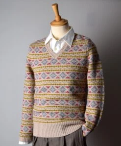 Peter Wool Fair Isle Jumper (KN171)