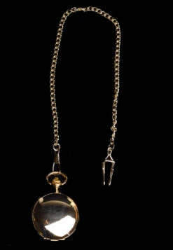 Replica Pocket Watches (ST930) -Urban Mode Shop GOLD PLAIN BACK FRONT