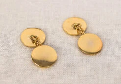 Cuff Links (ST850) -Urban Mode Shop GoldRound