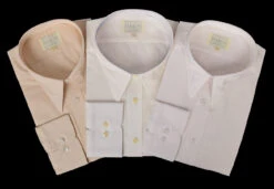 Plain Coloured Spearpoint Collar Shirt | Early C20th (SH190P) - Single Cuff