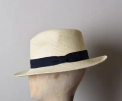 Downbrim Panama In Natural (HA334) -Urban Mode Shop HA334DownbrimPanama NaturalSideedited
