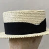 Traditional Straw Boater Hat (HA112)