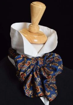 Silk Cravats (CR569) -Urban Mode Shop LargeBlue