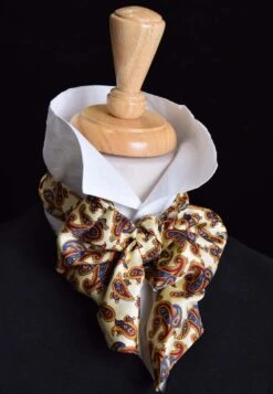 Silk Cravats (CR569) -Urban Mode Shop Largecream