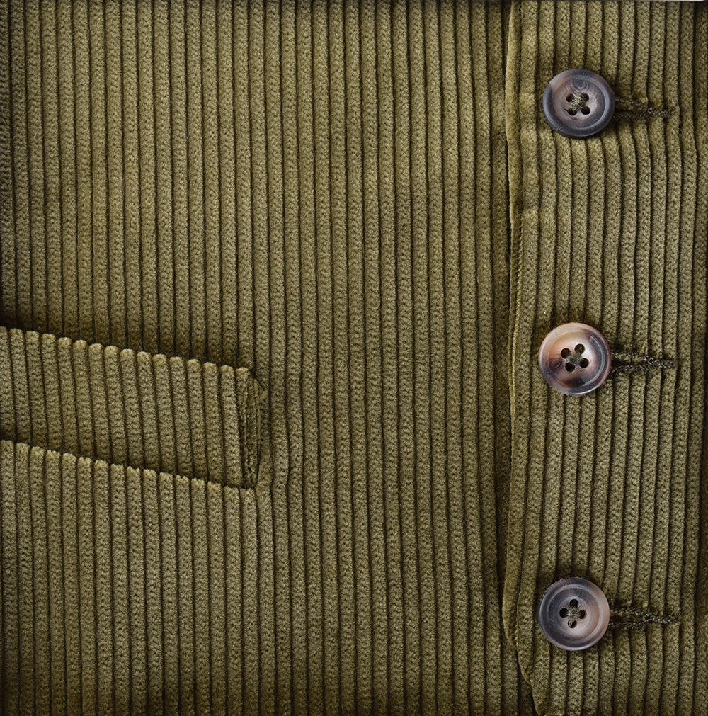 Cotton Corduroy Waistcoats - 7 Colourways (WC600) 2 Cotton Corduroy Waistcoats - 7 Colourways (WC600) - Image 2