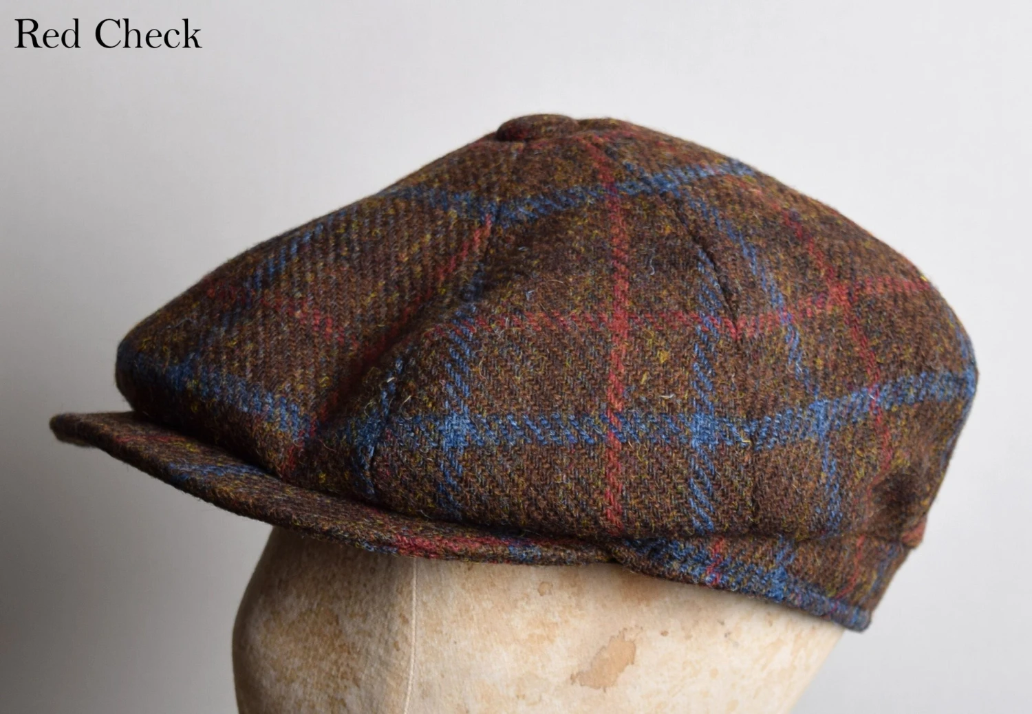 Harris Tweed Traditional Eight Piece Cap (HA154) 1 Harris Tweed Traditional Eight Piece Cap (HA154)