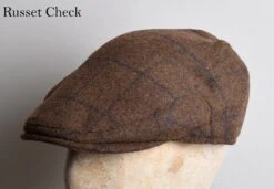 Traditional Flat Cap (HA150) -Urban Mode Shop Russet1 HA150