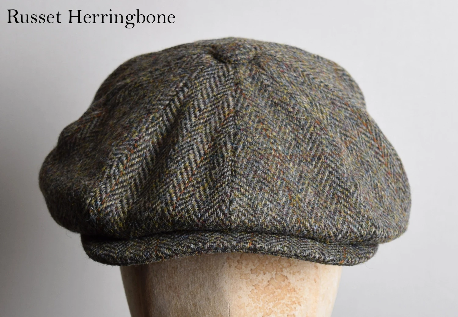 Harris Tweed Traditional Eight Piece Cap (HA154) 6 Harris Tweed Traditional Eight Piece Cap (HA154) - Image 6