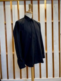 1950's Cotton Poplin Shirt (SH1950) -Urban Mode Shop SH1950Black1
