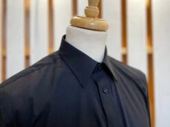 1950's Cotton Poplin Shirt (SH1950) -Urban Mode Shop SH1950Black2