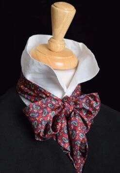 Silk Cravats (CR569) -Urban Mode Shop SMALLRED