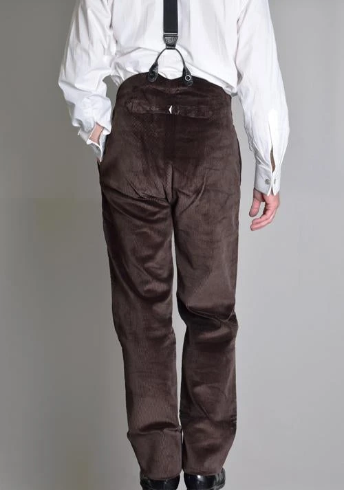 Corduroy Fishtail Back Trousers. 7 Colourways (TR600) 2 Corduroy Fishtail Back Trousers. 7 Colourways (TR600) - Image 2