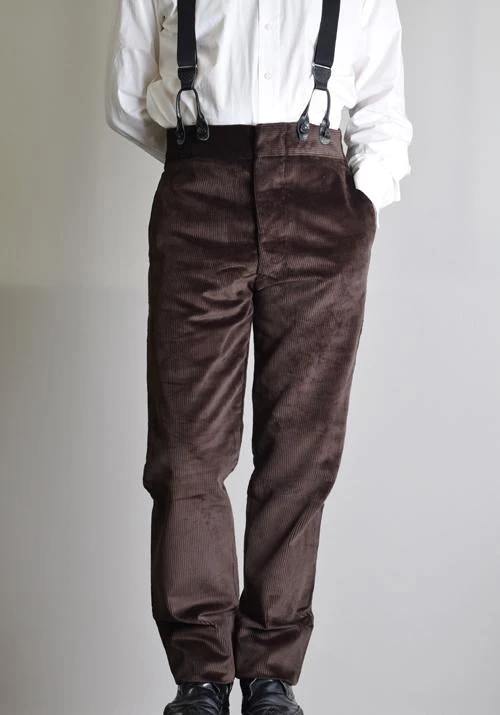 Corduroy Fishtail Back Trousers. 7 Colourways (TR600) 1 Corduroy Fishtail Back Trousers. 7 Colourways (TR600)