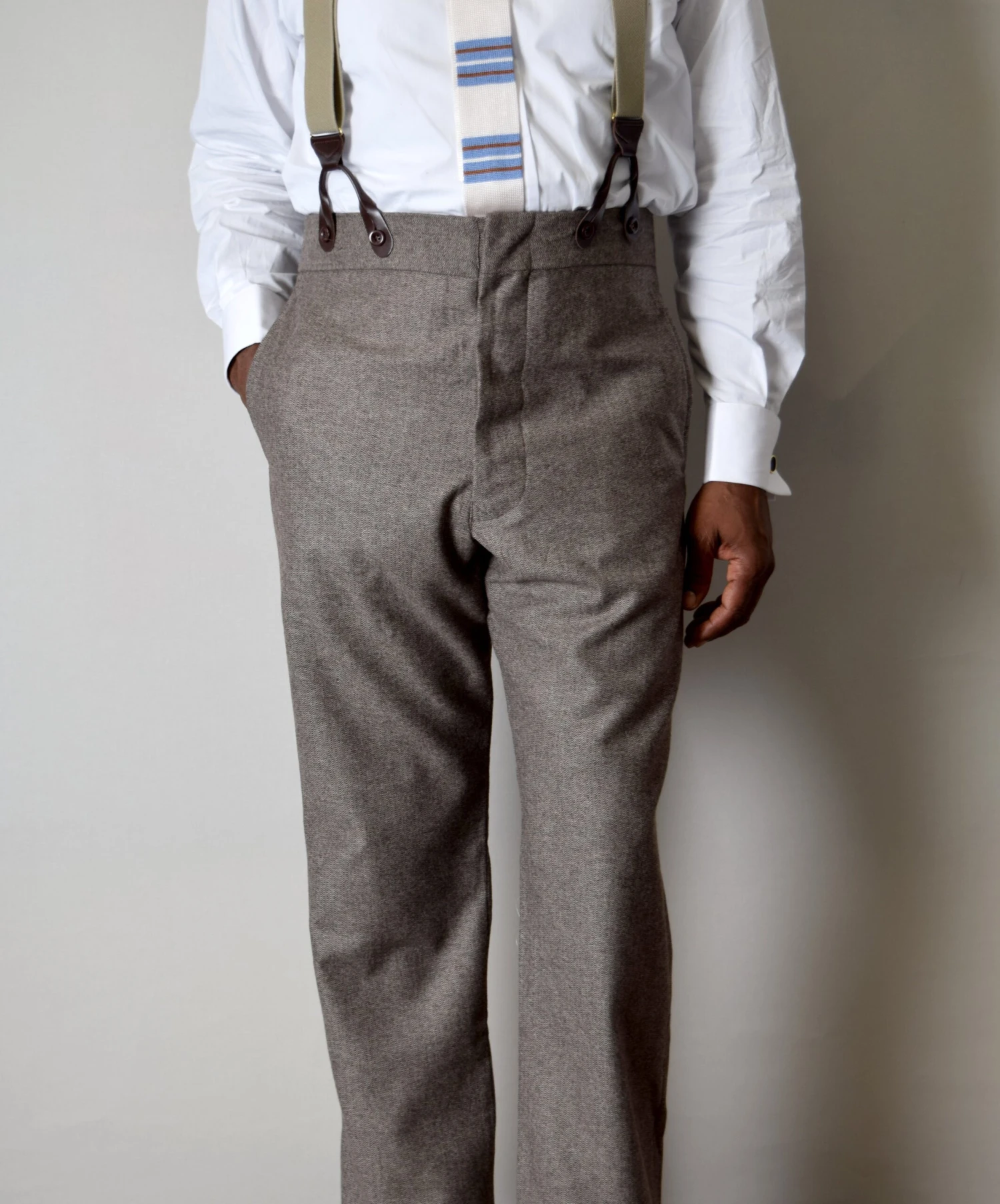 Limited Edition Large Herringbone Trousers (TR200) 1 Limited Edition Large Herringbone Trousers (TR200)