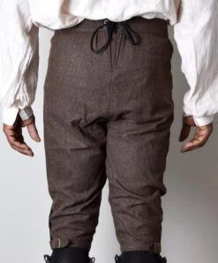 C18th Informal Breeches (TR211) -Urban Mode Shop TR211 DBrown3