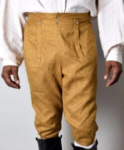 C18th Informal Breeches (TR211) -Urban Mode Shop TR211 Gold1