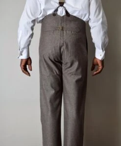 Limited Edition Large Herringbone Trousers (TR200) 6 Limited Edition Large Herringbone Trousers (TR200) -Urban Mode Shop TR3