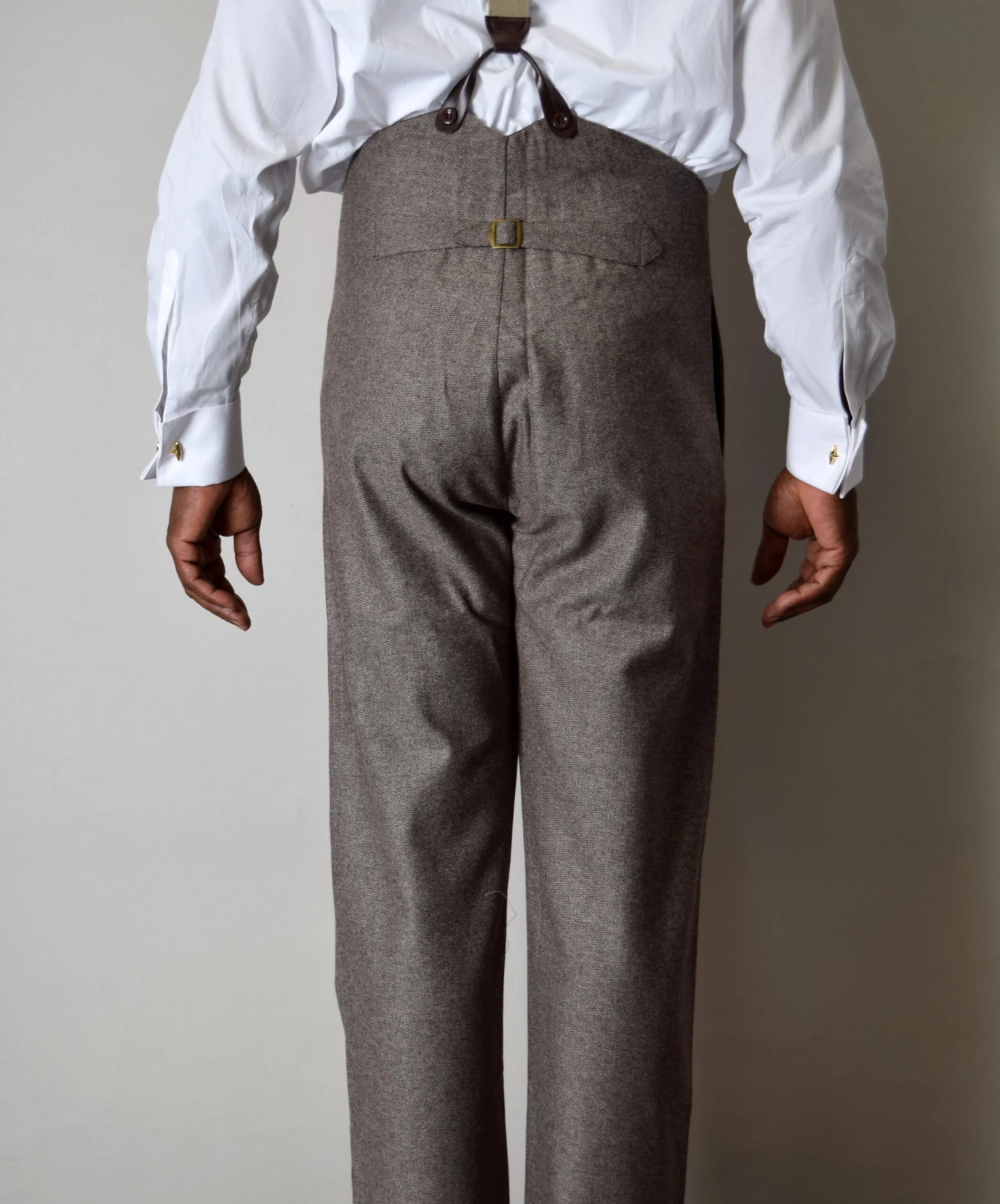 Limited Edition Large Herringbone Trousers (TR200) 3 Limited Edition Large Herringbone Trousers (TR200) - Image 3