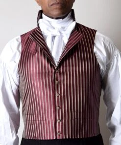 Limited Edition Regency Stripe Waistcoat (WC1820U) -Urban Mode Shop WC1820U 1