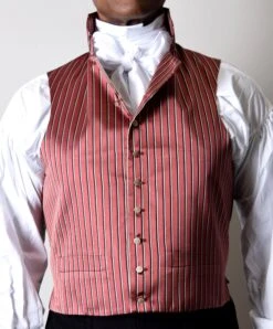 Limited Edition Regency Stripe Waistcoat (WC1820U) -Urban Mode Shop WC1820 3