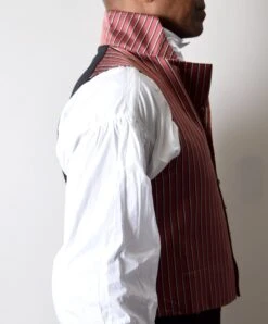 Limited Edition Regency Stripe Waistcoat (WC1820U) -Urban Mode Shop WC1820 4