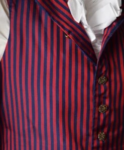 Limited Edition Regency Stripe Waistcoat (WC1820U) -Urban Mode Shop WC1830 detail2