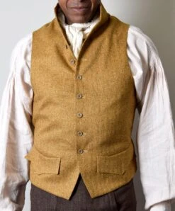 Informal C18th Waistcoat (WC221) -Urban Mode Shop WC221 Gold