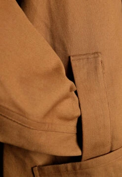 Brown Shop Coat (JA116) 12 Brown Shop Coat (JA116) -Urban Mode Shop b3