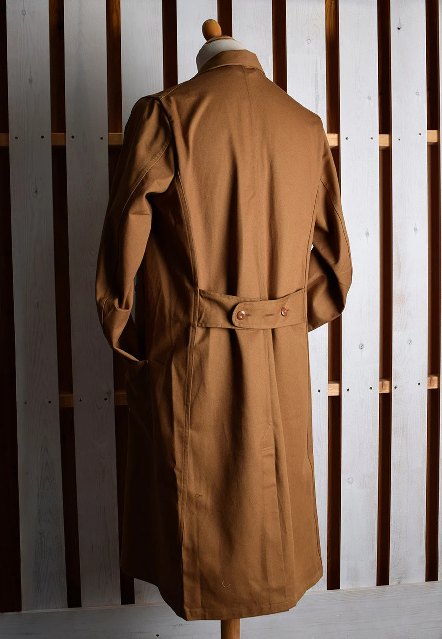 Brown Shop Coat (JA116) 2 Brown Shop Coat (JA116) - Image 2