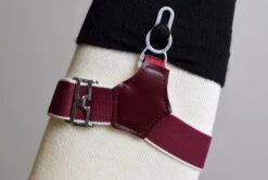 Sock Suspenders (BR701) 9 Sock Suspenders (BR701) -Urban Mode Shop br701 wine with white