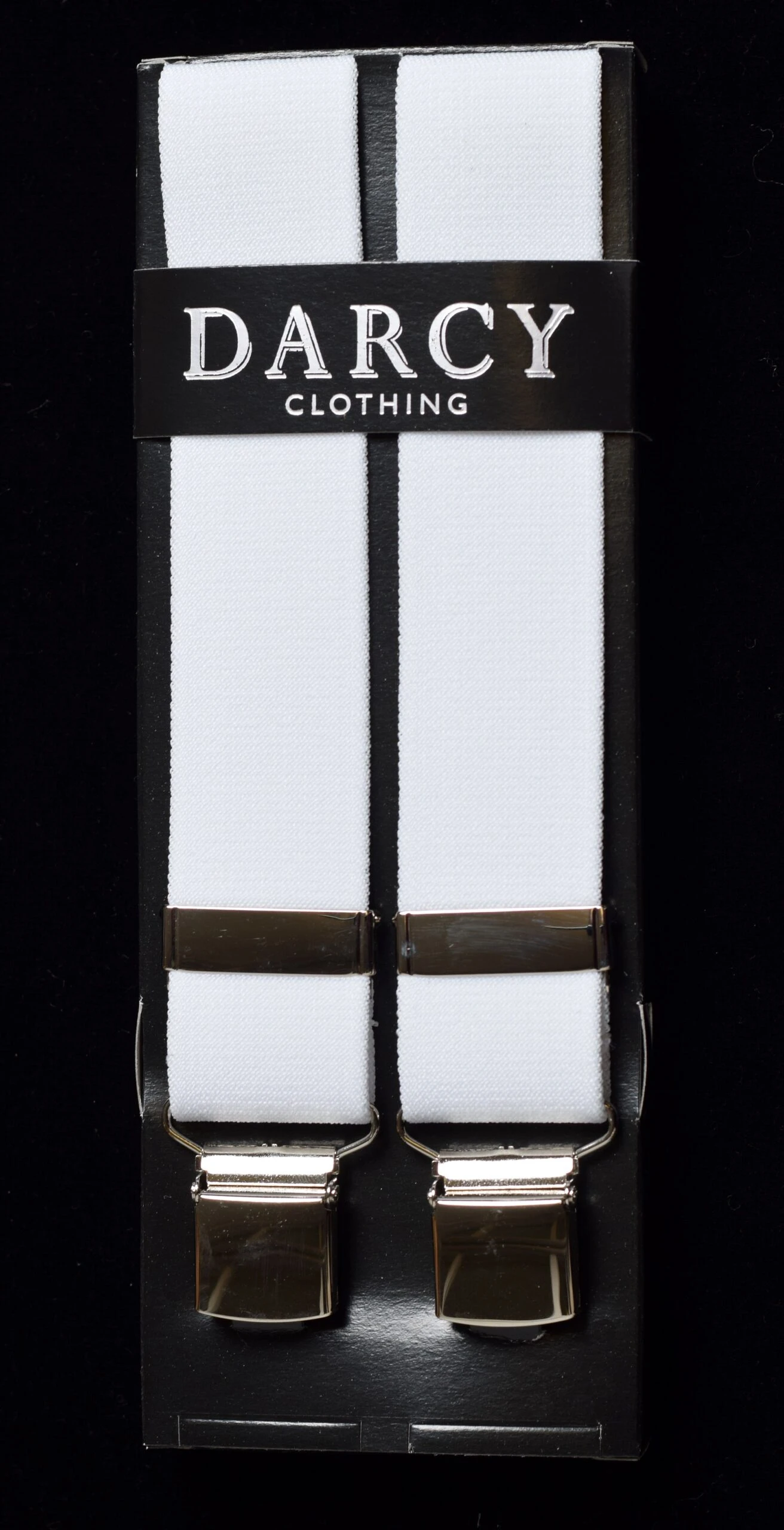 Clip-on Black Or White Braces (BR731BW) 3 Clip-on Black Or White Braces (BR731BW) - Image 3