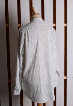 Neckband Or Collarless Green Brown Striped Workshirt (SH220NB) 12 Neckband Or Collarless Green Brown Striped Workshirt (SH220NB) -Urban Mode Shop cless4 2b5bc2a2 26ad 4df4 a89a 6f6853095b9d