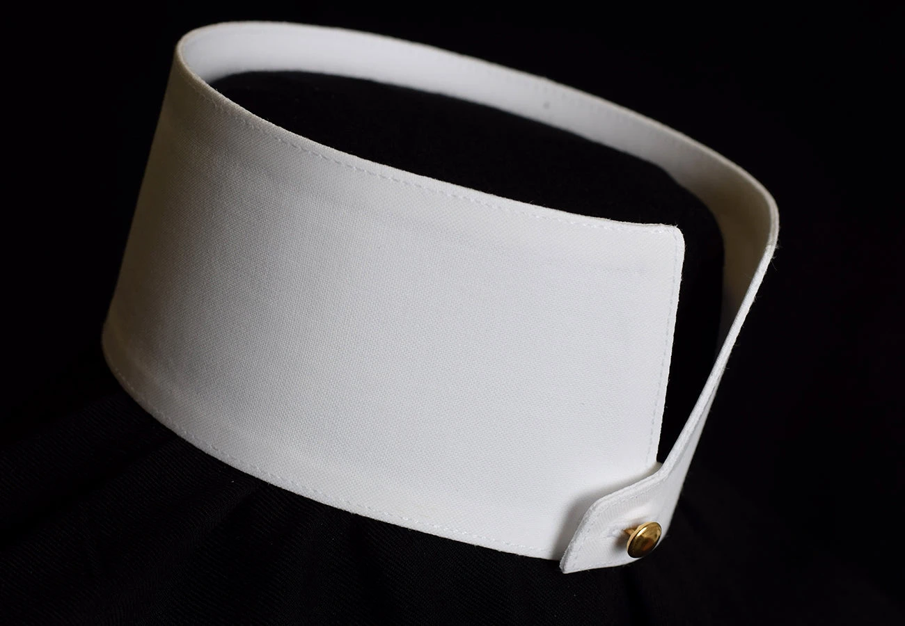 Starched High Imperial Collar (CO101) 2 Starched High Imperial Collar (CO101) - Image 2
