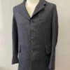 Black/Grey Fleck Late Victorian Coat (JA1880-165)